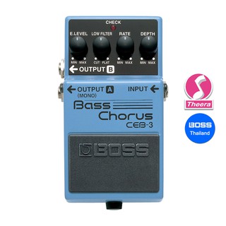 BOSS CEB-3 BASS CHORUS เอฟเฟ็กต์กีตาร์เบส BOSS รับประกันจากศูนย์ตัวแทนประเทศไทย