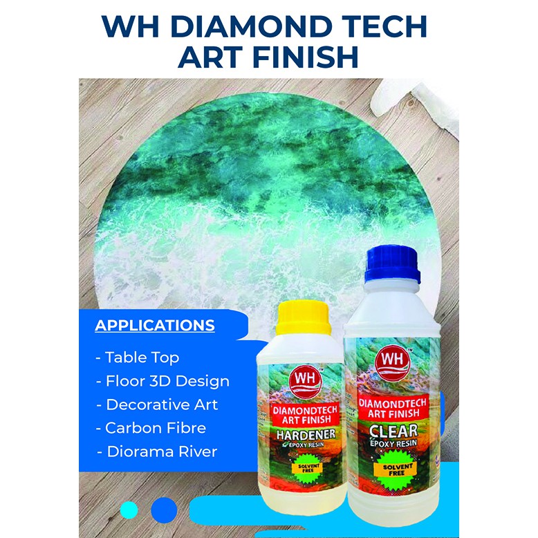 WH DIAMOND TECH ART FINISH EPOXY RESIN A+B