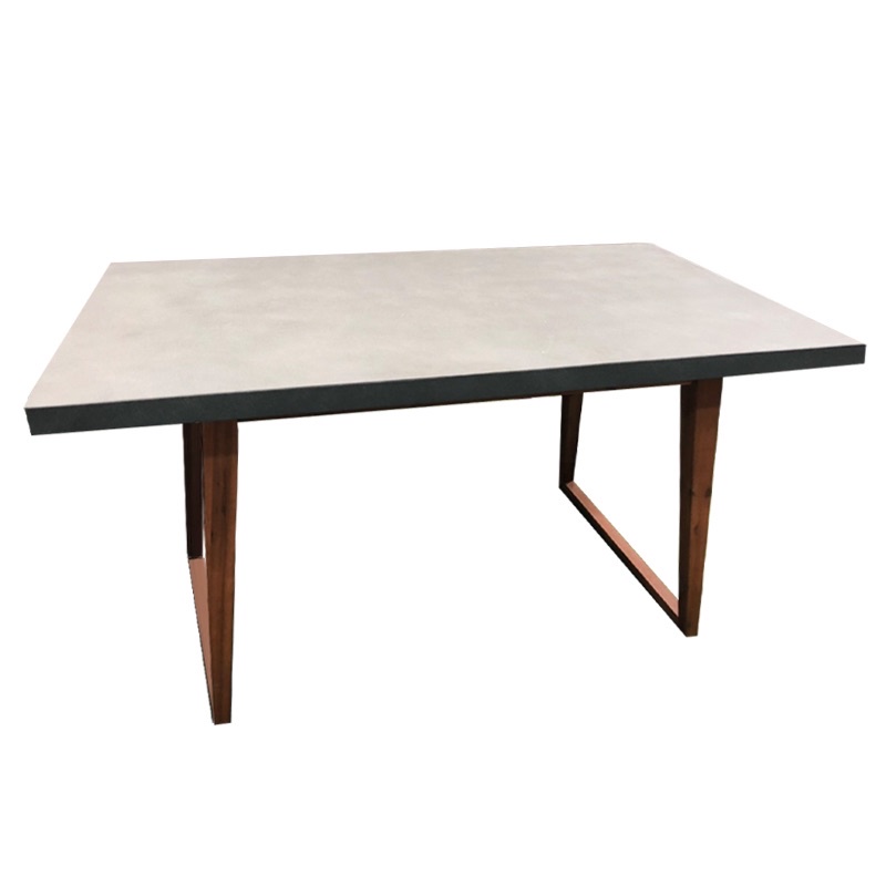 โต๊ะทานอาหารท๊อปซีเมนต์ FONTE รุ่น DORAZO 930003-150 สีเทา