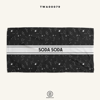 ผ้าเช็ดตัว SOdA รหัส TWA00079 #SOdAtowel #SodAhome #ผ้าขนหนู #ผ้าเช็ดตัว #towel