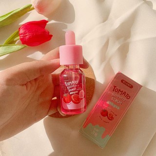 #เซรั่มมะเขือเทศ#Tomato booster serum หน้าขาวใส#ลดสิว#กระชับรูขุมขนหน้าใสเนียน