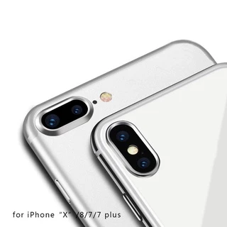 แหวนครอบเลนส์กล้อง สำหรับ Compatible For iPhone X 7 8 Plus