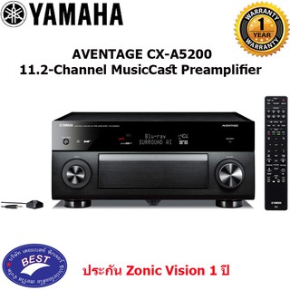 Yamaha AVENTAGE CX-A5200 11.2-Channel MusicCast Preamplifier