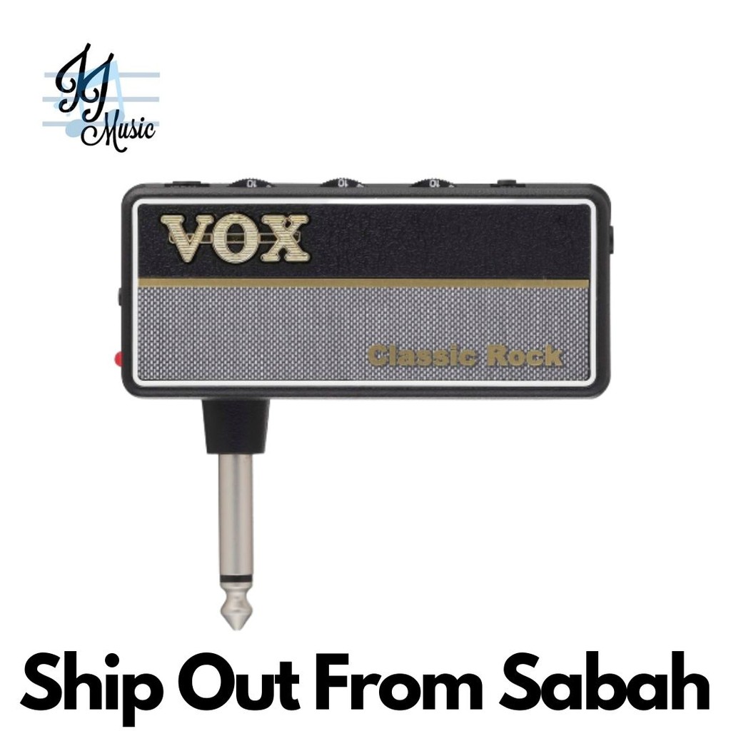 Vox AmPlug2, Classic Rock Headphone Guitar Amplifier (AmPlug2 / AP2-CR / AP2CR)