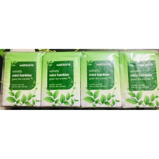 กระดาษทิชชู่ ทิชชู่พกพา วัตสัน 10 sheets x 3 ply x 8 packs ทิชชู่หนานุ่ม พร้อมส่ง