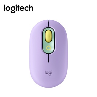 Logitech POP Wireless Mouse with Emoji Button เมาส์ไร้สายพร้อมอิโมจิที่ปรับแต่งได้ รับประกันศูนย์ไทย 1 ปี