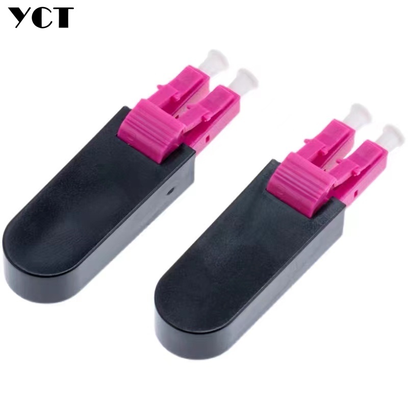 5pcs om4 multimode LC optical fiber loop device fiber optic surround device connector LC gyrator cou