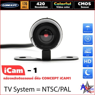 กล้องถอยหลังติดรถยนต์ CONCEPT ICAM1 ชัดทั้งกลางวันและกลางคืน