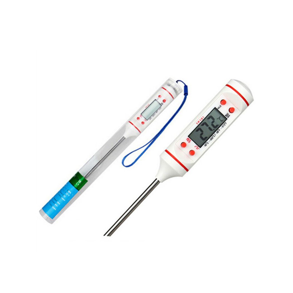 เทอร์โมมิเตอร์วัดอุณหภูมิอาหารแบบปากกา digital thermometer ที่วัดอุณหภูมิ แบบดิจิตอล สำหรับอาหาร และเครื่องดื่ม