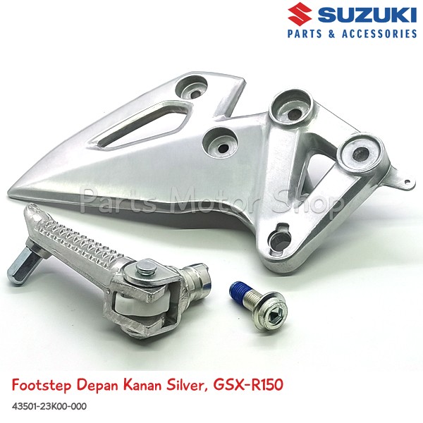 พักเท้าหน้า Silver ขวาเดิม GSX-R150