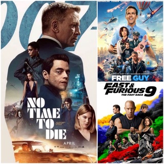 DVD หนังแอคชั่นใหม่ ☆No Time to Die☆Free Guy☆Fast 9 มัดรวม 3 เรื่องดัง  #หนังฝรั่ง #แพ็คสุดคุ้ม - แอคชั่น/ซับ.ไทย