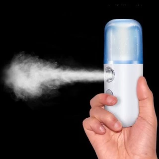 พร้อมส่ง เครื่องพ่นไอน้ำนาโน แบบพกพา พ่นหน้า เครื่องพ่นสเปรย์ความชื้น Nanometer spray