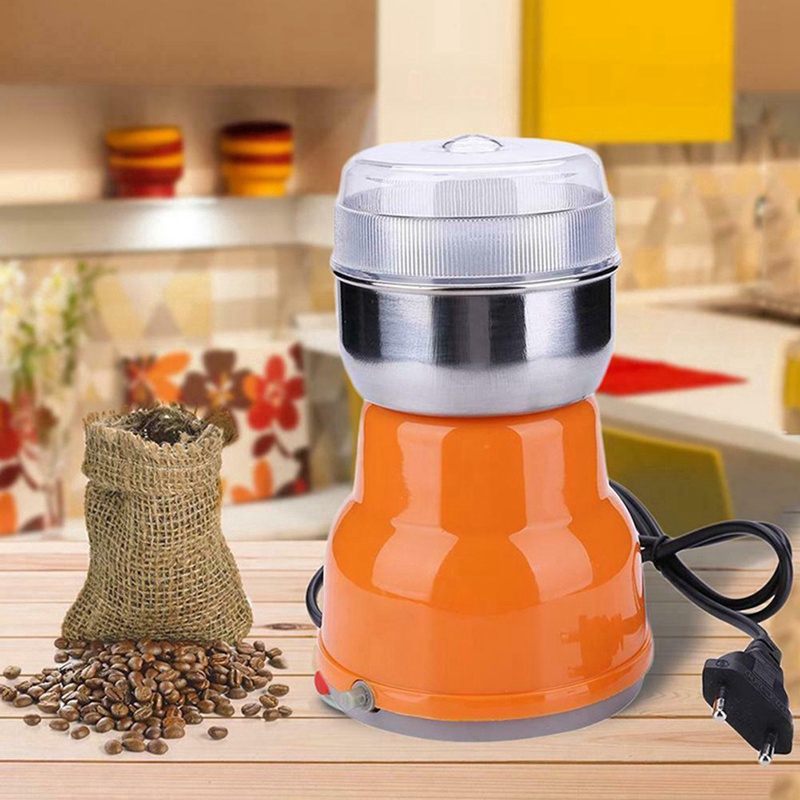 yinbeiguoji.my Stainless Steel Electric Coffee Bean Grinder Bar Kitchen ...