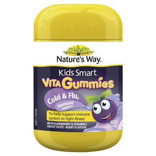 Natures Way Kids Smart Cold &amp; Flu Immune Support 60 Pastille