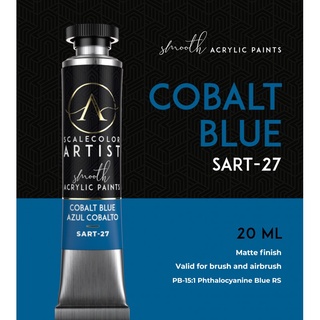 COBALT BLUE สีโมเดลเกรดพรีเมี่ยม Scale 75