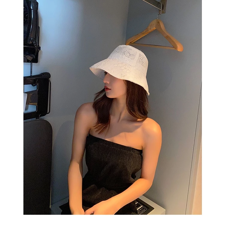 หมวกบังแดดแต่งลูกไม้ สไตล์ญี่ปุ่นเรโทรสำหรับผู้หญิง thumbnail 5