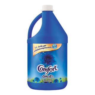 คอมฟอร์ท อัลตร้า น้ำยาปรับผ้านุ่ม สีฟ้า 3800 มล. Comfort Ultra Fabric Softener Blue 3800 ml.