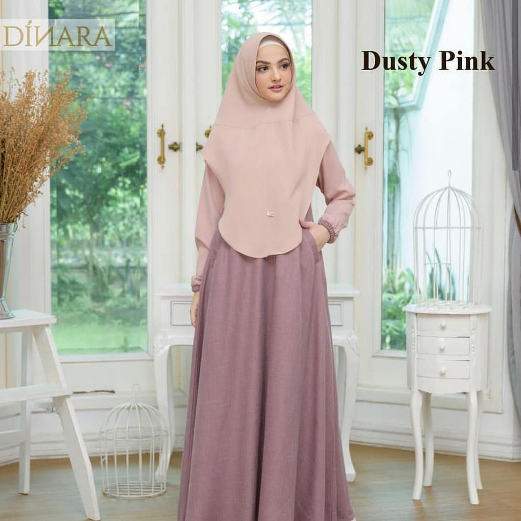 ALEENA SYARI MOSSCRAPE วัสดุ (GAMIS + KHIMAR) ล่าสุด Syari Gamis ชุด Khimar Simple Syari Gamis สําหร