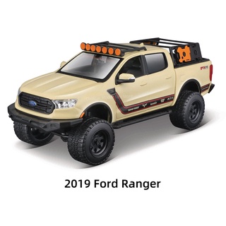 โมเดลรถยนต์ Maisto 1:27 2019 Ford Ranger Off-Road Series ของเล่นสําหรับเด็ก