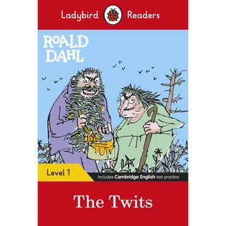 DKTODAY หนังสือ LADYBIRD READERS 1:ROALD DAHL:THE TWITS