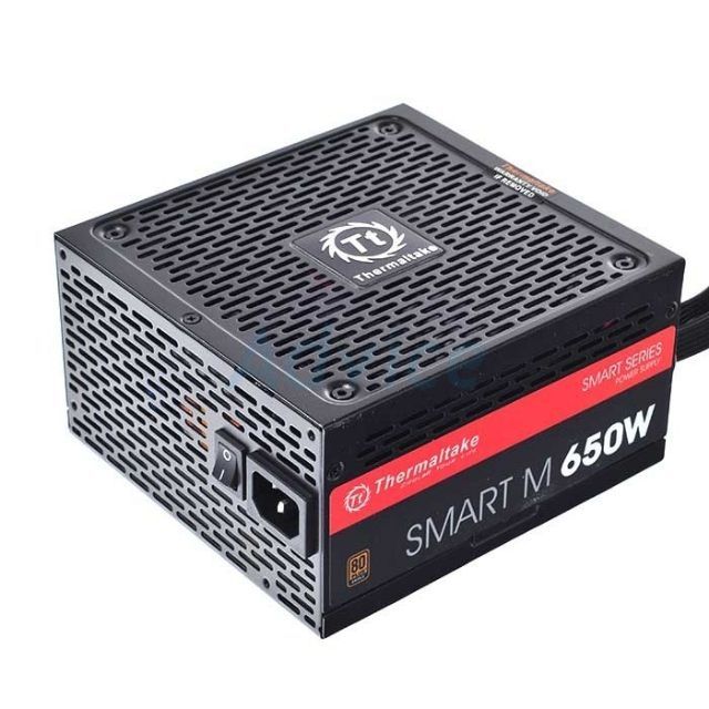 Power Supply Thermaltake SMART M 650w 80+ bronze ประกันศูนย์ไทย JIB 1 ปี