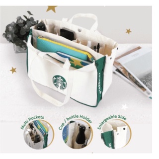 Starbucks กระเป๋าผ้า Starbucks Rewards Carry Me Tote Bag 2022