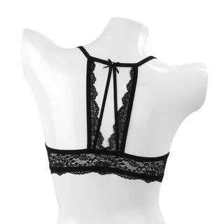 BSC Lingerie ชุดชั้นในลูกไม้เซ๊กซี่ โชว์หลัง รูปแบบ Front Hook Bra - BB6425 BE,BL