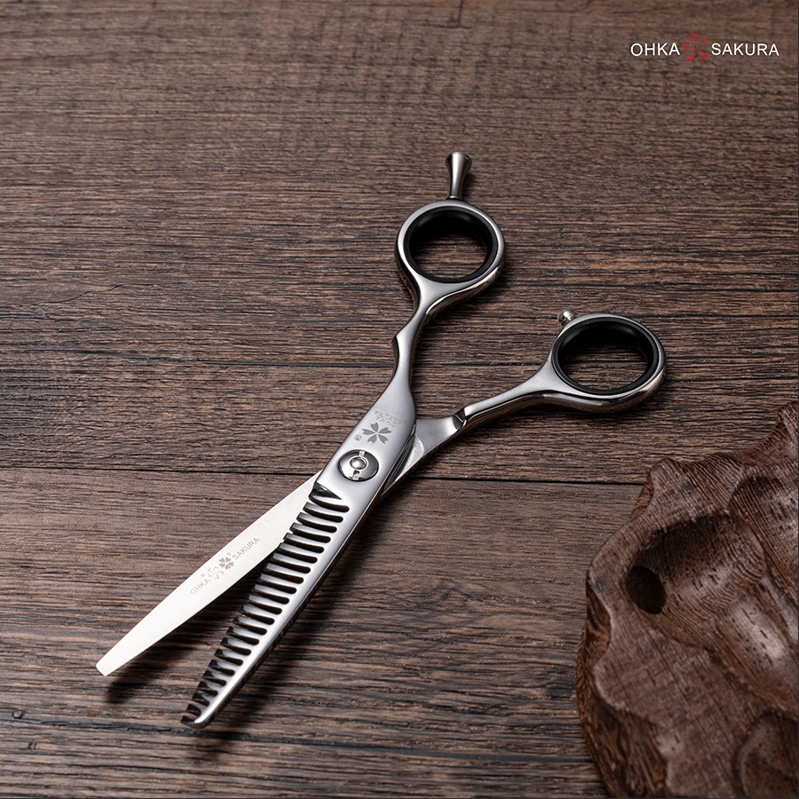 กรรไกรตัดผม OHKA SAKURA C621 made in Taiwan เคอรี่ 2-3 วัน