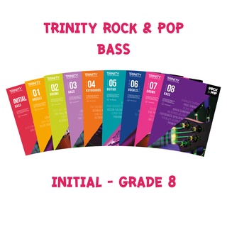 หนังสือสอบเบส Trinity Rock &amp; Pop Bass เกรด Initial-8