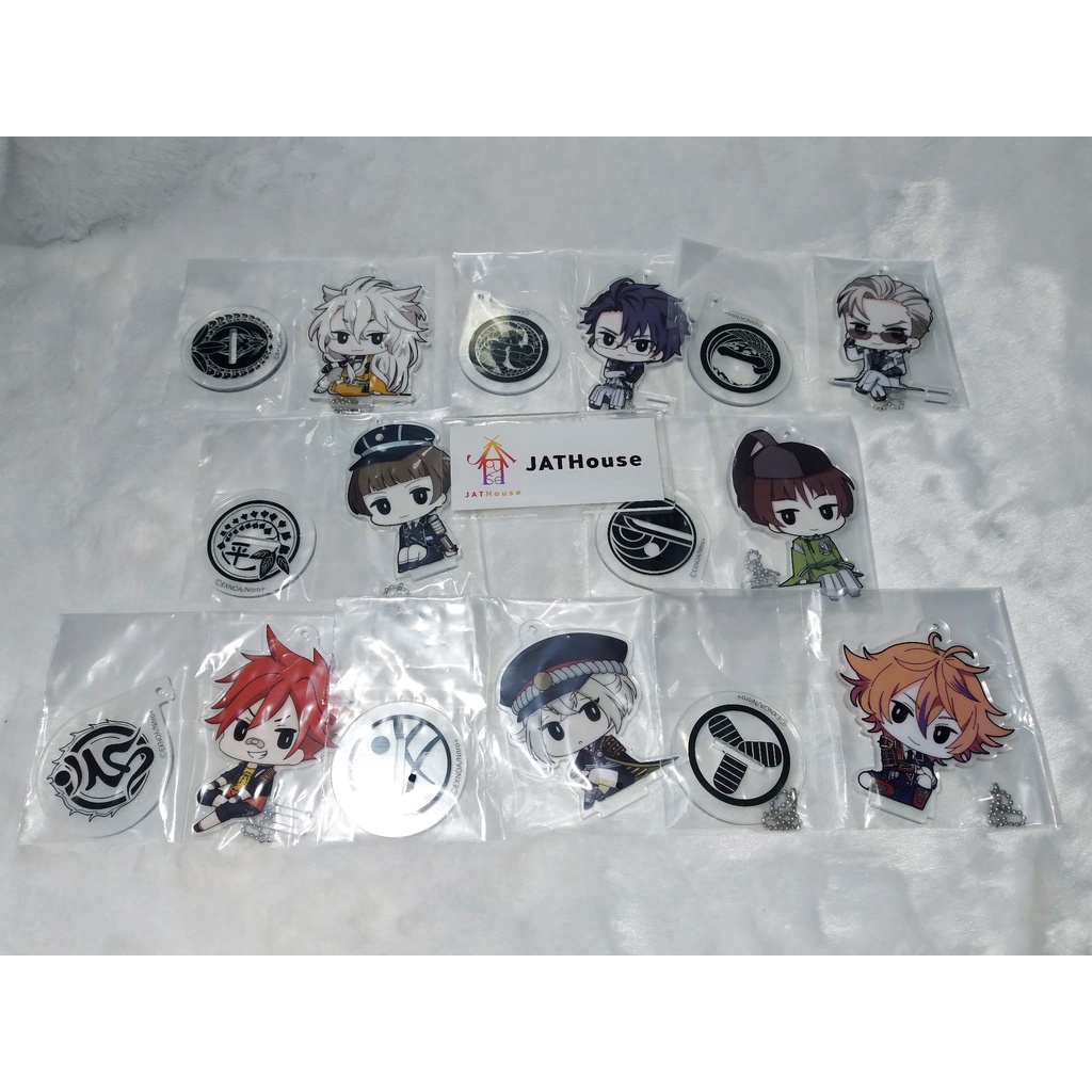 Touken Ranbu Acrylic Standy Ballchain