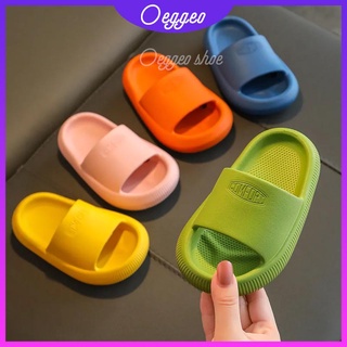 Oeggeo shop รองเท้าแตะ ใส่ในบ้าน เด็กผู้ชาย และเด็กผู้หญิง น่ารัก รองเท้าห้องน้ํา