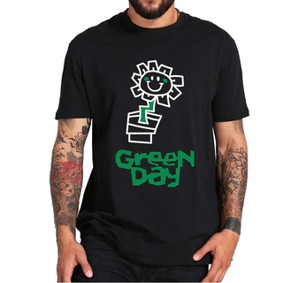 เสื้อยืดลําลอง ผ้าฝ้าย 100% แขนสั้น คอกลม พิมพ์ลายวงร็อค Kerplunk สําหรับผู้ชาย ไซซ์ EU