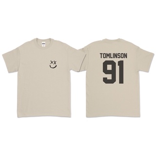 เสื้อยืด Louis TOMLINSON - 91 (ด้านหน้าและด้านหลัง)