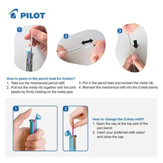 Pilot Coleto 15 สี ไส้ ขนาด 0.5 mm ของแท้นำเข้าจากประเทศญี่ปุ่น