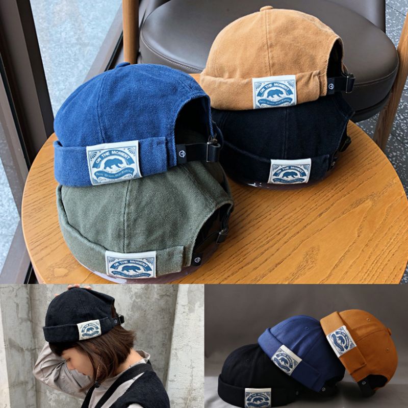 หมวกทรงกลมไม่มีปีก พร้อมส่งภายใน 1 วัน