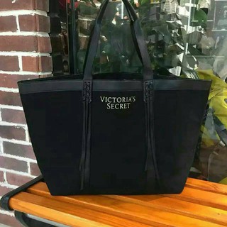 กระเป๋าสะพาย Victorias Secret Canvas Large Tote Bag