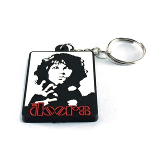 THE DOORS พวงกุญแจ ยาง พรีเมี่ยม เดอะดอร์ส พังค์ แทรช ร็อค ไม่เท่คืนได้ DOR226