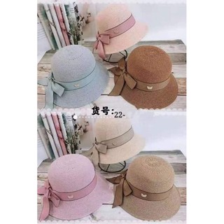 👒หมวกสาน 👒พร้อมส่งในไทย