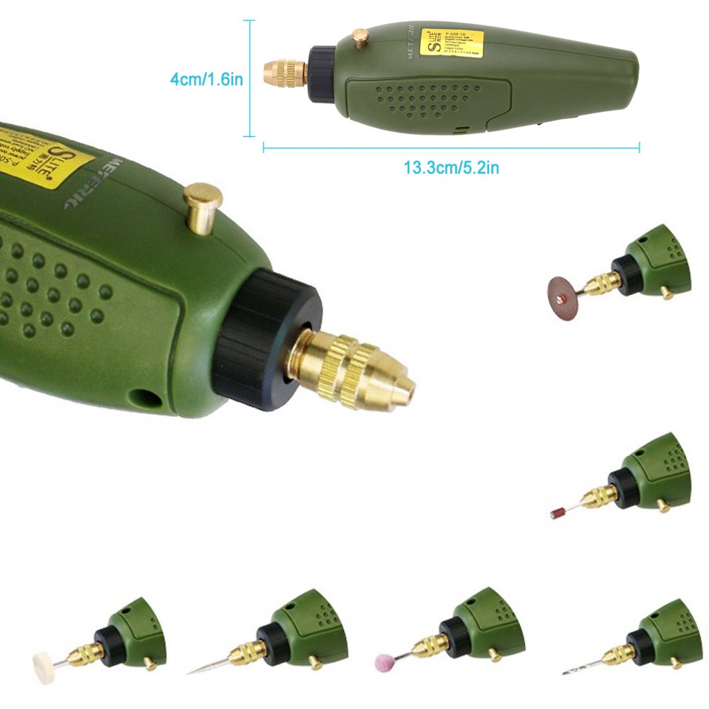 เครื่องเจียรไฟฟ้าขนาดเล็กพิเศษแบบมืออาชีพ Meterk 12V DC เครื่องเจียรเจาะสำหรับงานกัด ขัด เจาะ ตัด
