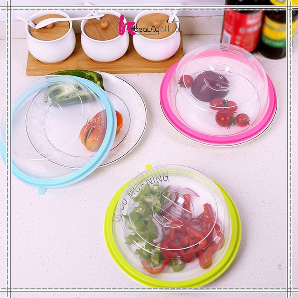 KB-C131 ฝาครอบจานชามไมโครเวฟฝาครอบเสิร์ฟพลาสติกภาชนะเสิร์ฟอาหารฝาครอบชาม