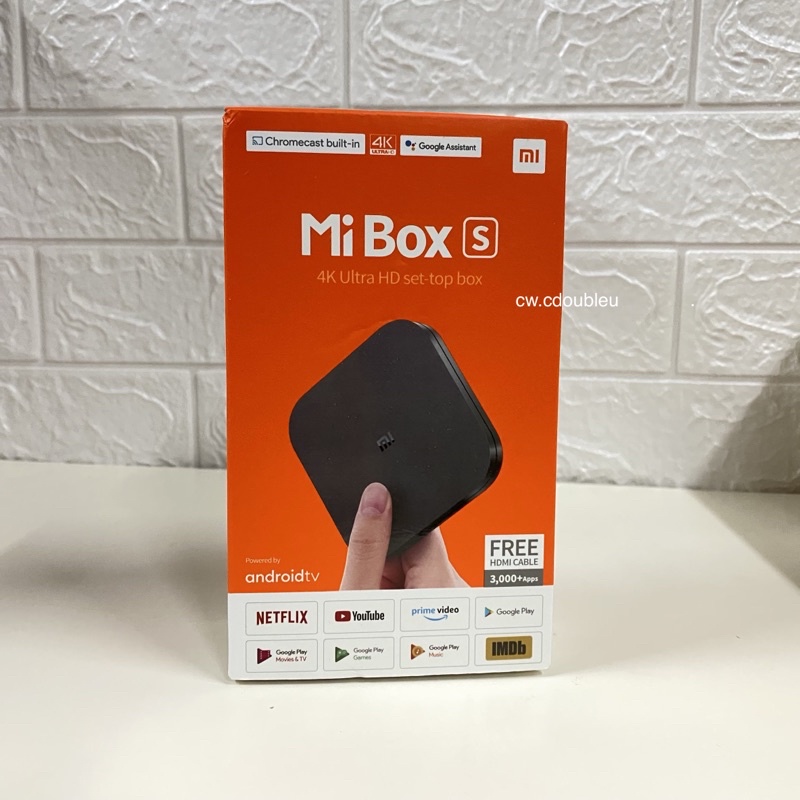 (มือ1) Xiaomi Box S 4K Android box global version กล่องแอนดรอยด์ กล่องทีวี ประกันร้าน 7 วัน