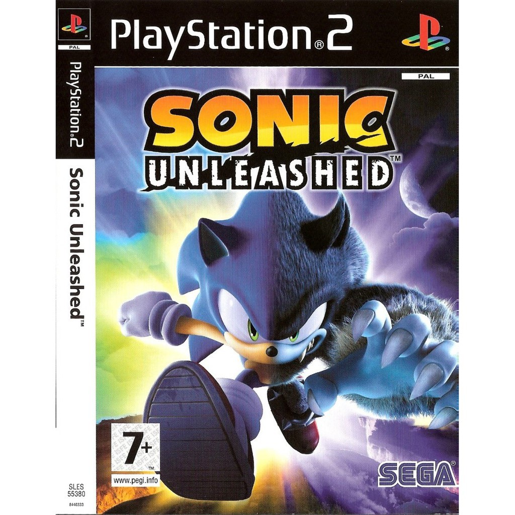 จอยเกมส์ ps2 แผ่นเกมส์ ps2 แผ่นเกมส์ Sonic Unleashed PS2 Playstation2 คุณภาพสูง ราคาถูก