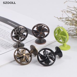 [cxSZDOLL]  High Quality Dollhouse Miniature Fan Doll Accessories Furniture Toys For Kids  DOM