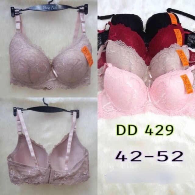 คัพ มีโครงฟองบาง ชุดชั้นในคนอ้วนมาก Beena 42-52 DD