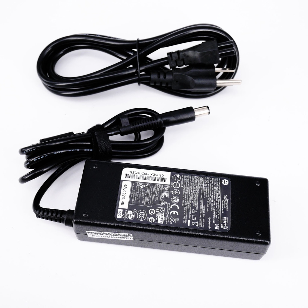 HP ADAPTER 19.5V/4.62A dc 7.4*5 ส่งฟรี รับประกัน1ปี
