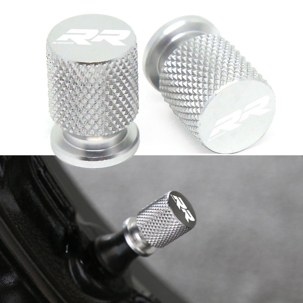 BMW S1000RR S 1000 RR CNC อุปกรณ์เสริม จุกลมมอเตอร์ไซค์ จุกลมยาง จุกลม ฝาจุ๊บ  จุกลมมอเตอร์ไซค์ จุกล