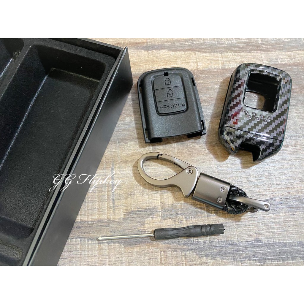 เคฟล่า แบบเงา ใส่กุญแจรีโมทรถยนต์ Honda City 2020 CRV G5 Accord G9  (Smart Key)