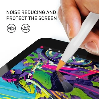 Ahastyle 8 Pack ฝาครอบหัวปากกาซิลิโคน Silicone Nib Cover Writing Protection Cap for Ap Pencil Gen1&2
