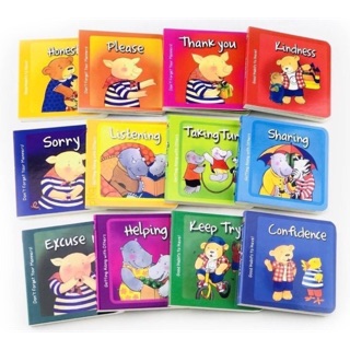 BB "A Case of Good Manners" หนังสือ boardbook ส่งเสริมคุณธรรมสำหรับเด็ก