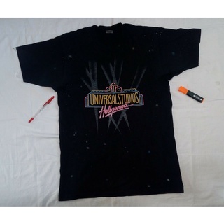 Universal Studios Hollywood ปี 1990 เสื้อยืดเก่าทำในสหรัฐอเมริกา